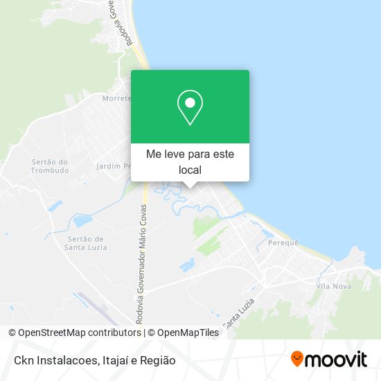 Ckn Instalacoes mapa