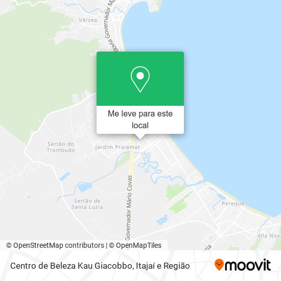 Centro de Beleza Kau Giacobbo mapa