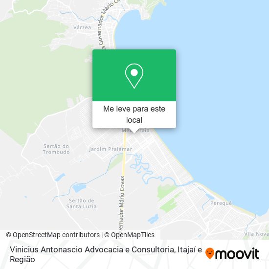 Vinicius Antonascio Advocacia e Consultoria mapa