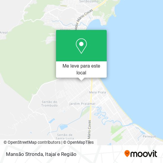 Mansão Stronda mapa