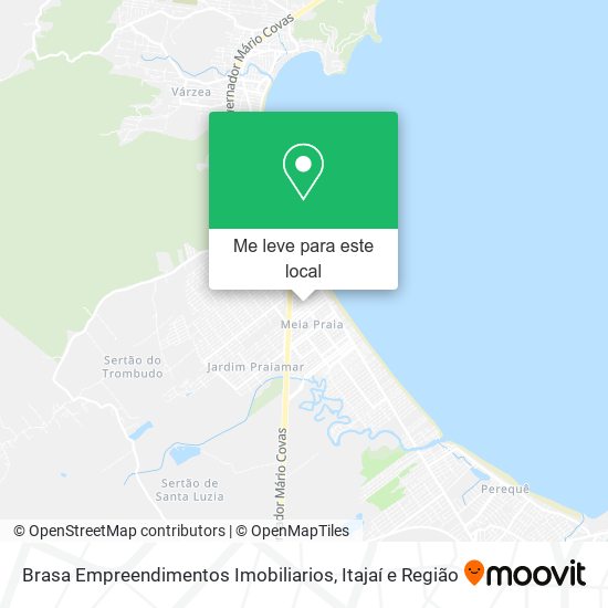 Brasa Empreendimentos Imobiliarios mapa