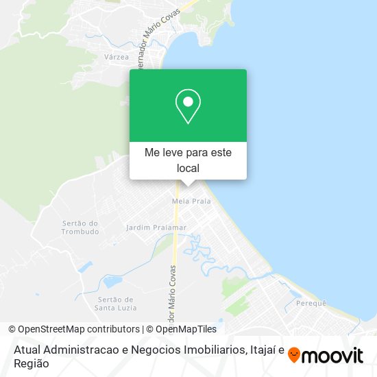 Atual Administracao e Negocios Imobiliarios mapa