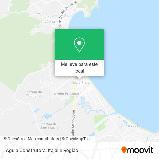 Aguia Construtora mapa