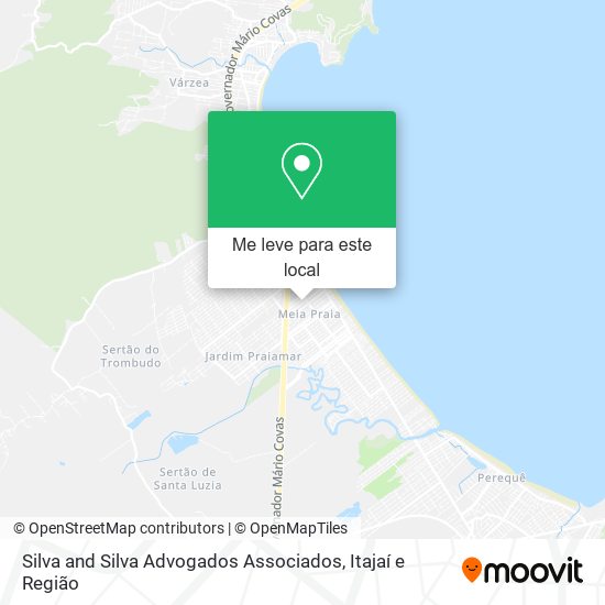 Silva and Silva Advogados Associados mapa