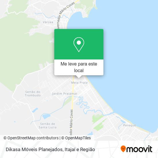 Dikasa Móveis Planejados mapa