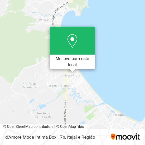 d'Amore Moda Intima Box 17b mapa