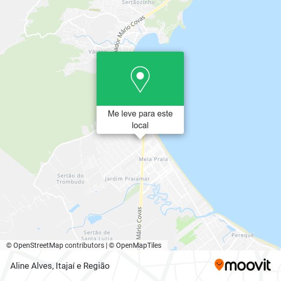 Aline Alves mapa