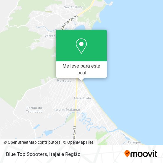 Blue Top Scooters mapa