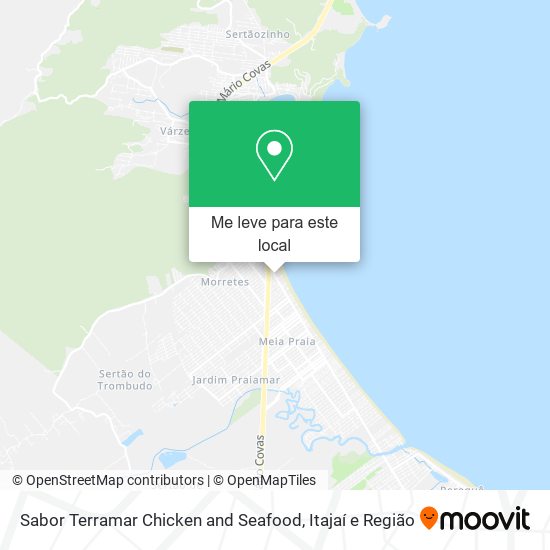 Sabor Terramar Chicken and Seafood mapa