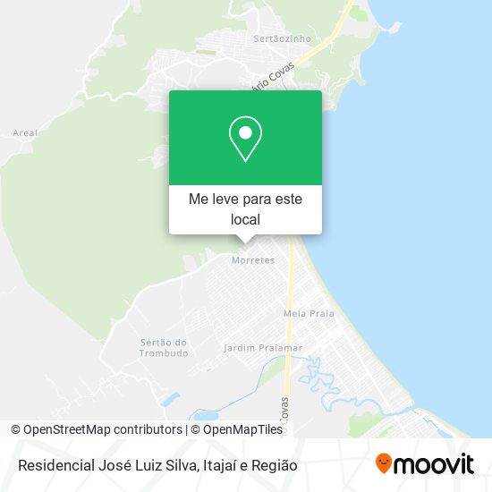 Residencial José Luiz Silva mapa