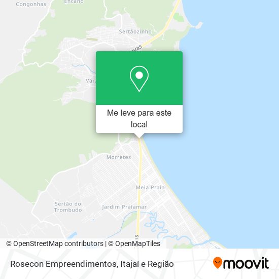 Rosecon Empreendimentos mapa