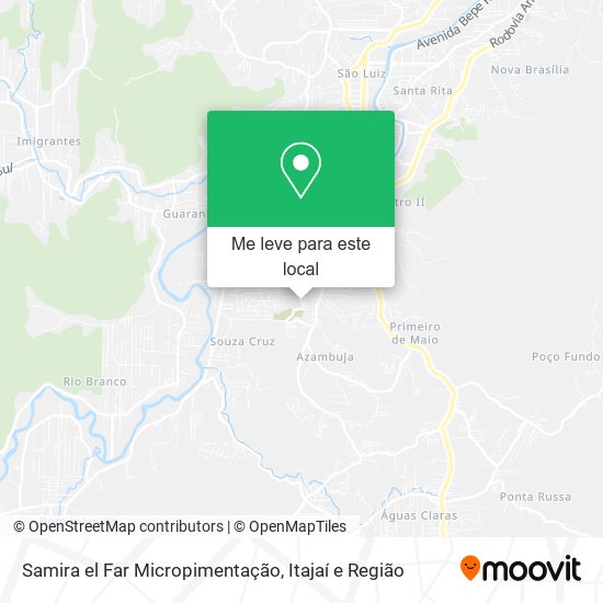 Samira el Far Micropimentação mapa