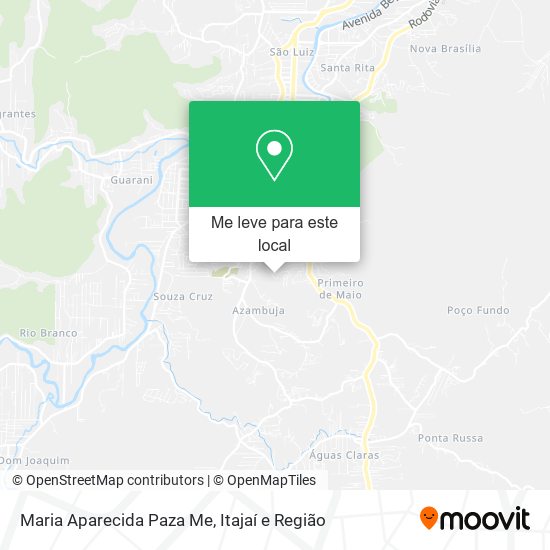 Maria Aparecida Paza Me mapa