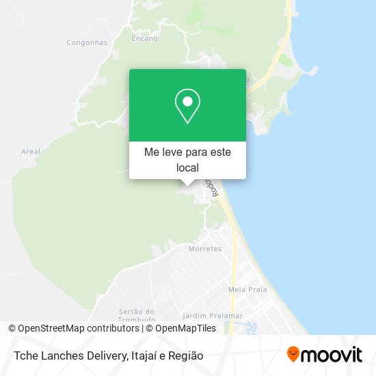 Tche Lanches Delivery mapa
