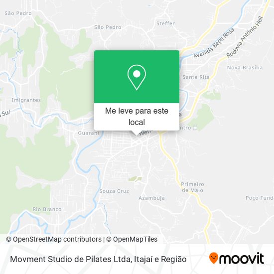 Movment Studio de Pilates Ltda mapa