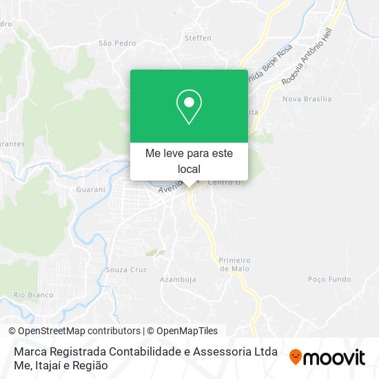 Marca Registrada Contabilidade e Assessoria Ltda Me mapa