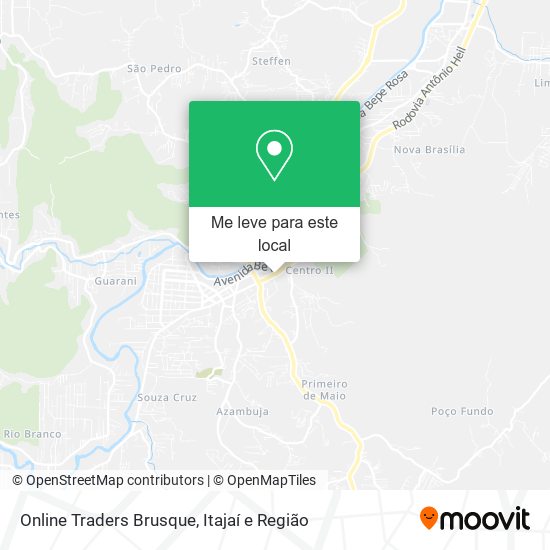 Online Traders Brusque mapa