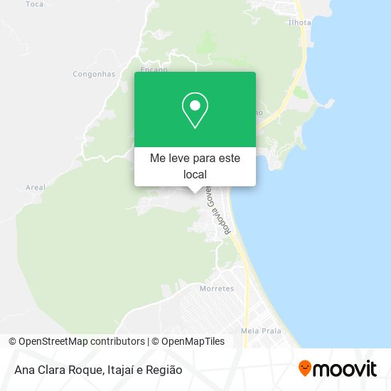Ana Clara Roque mapa