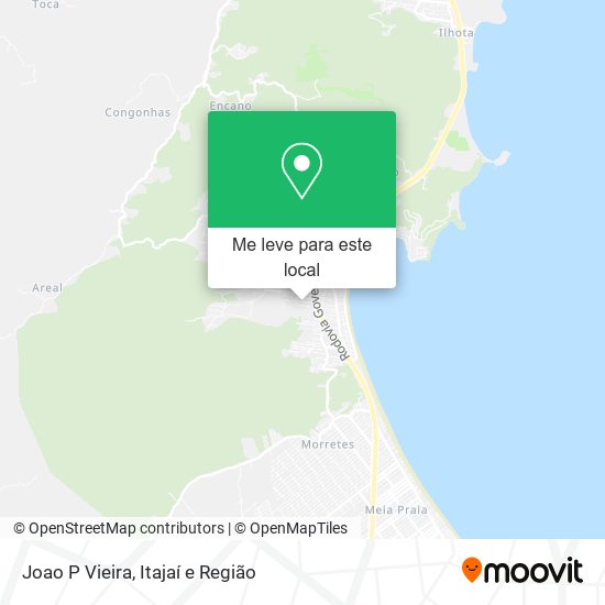 Joao P Vieira mapa