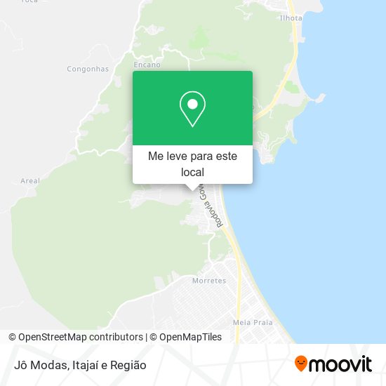 Jô Modas mapa