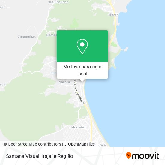 Santana Visual mapa