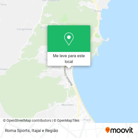 Roma Sports mapa