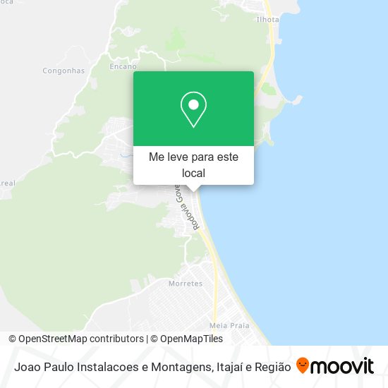 Joao Paulo Instalacoes e Montagens mapa