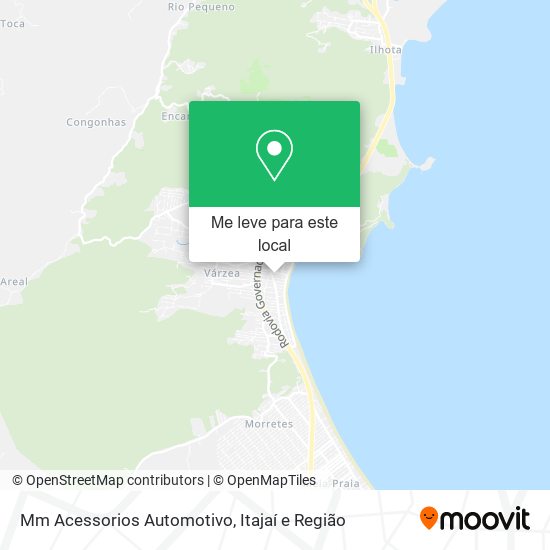 Mm Acessorios Automotivo mapa