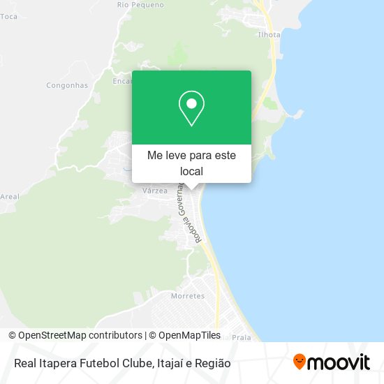 Real Itapera Futebol Clube mapa