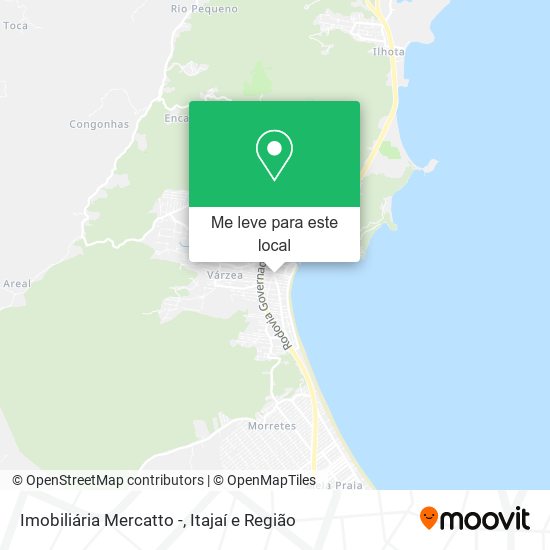 Imobiliária Mercatto - mapa