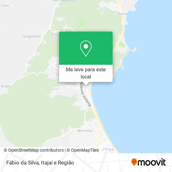 Fábio da Silva mapa