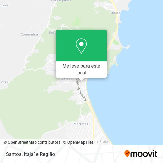 Santos mapa