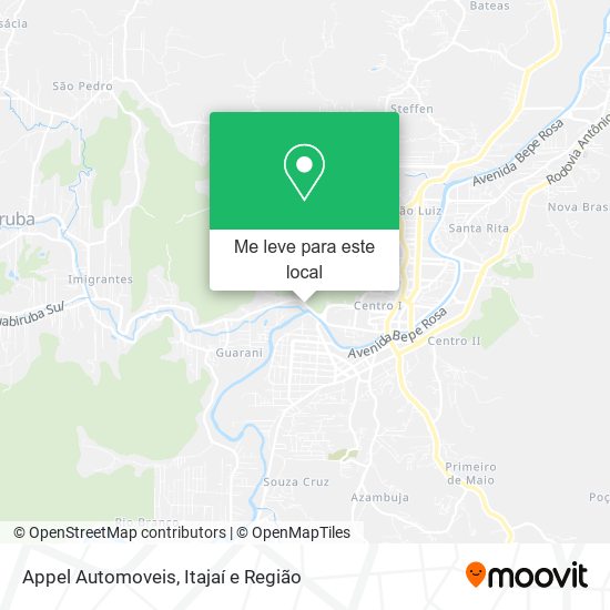 Appel Automoveis mapa