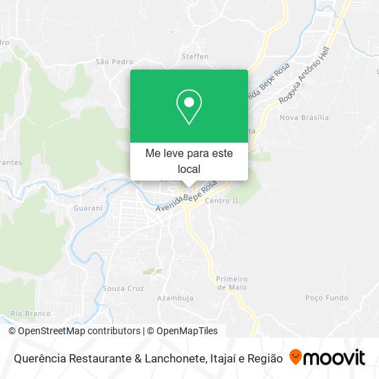 Querência Restaurante & Lanchonete mapa