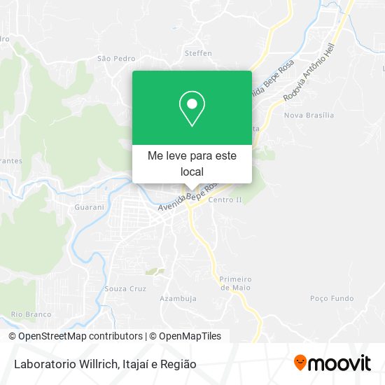 Laboratorio Willrich mapa