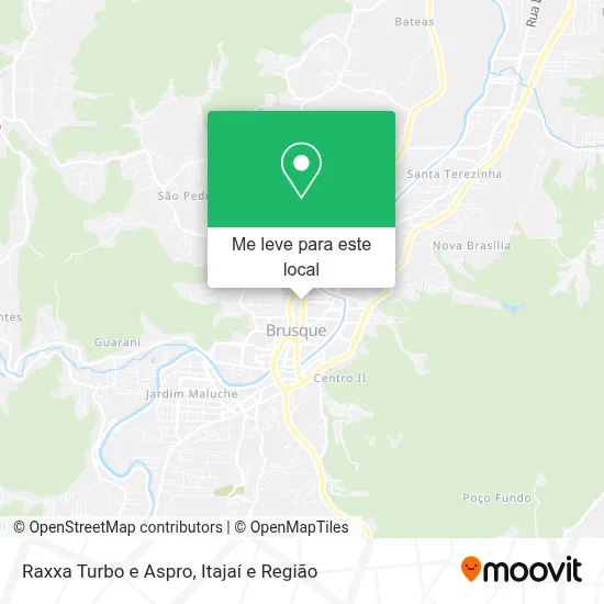 Raxxa Turbo e Aspro mapa