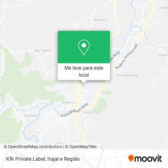 Kfk Private Label mapa
