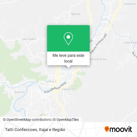 Tatti Confeccoes mapa