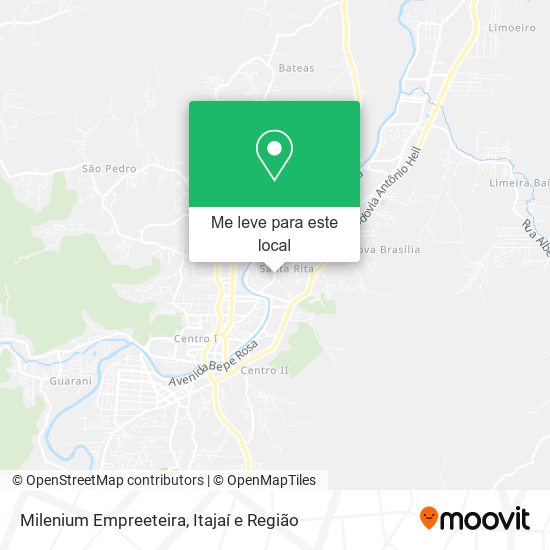 Milenium Empreeteira mapa