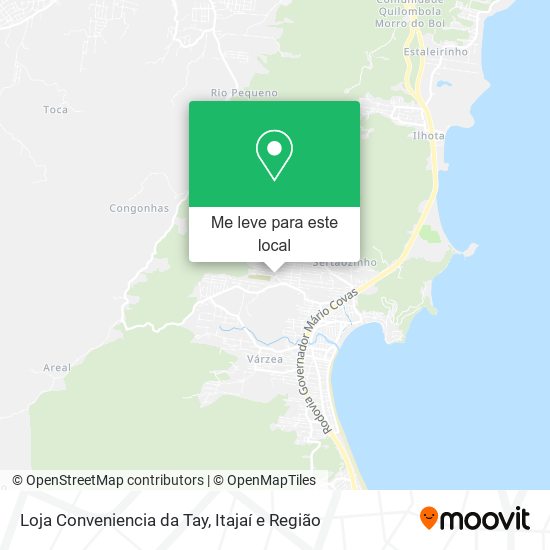 Loja Conveniencia da Tay mapa