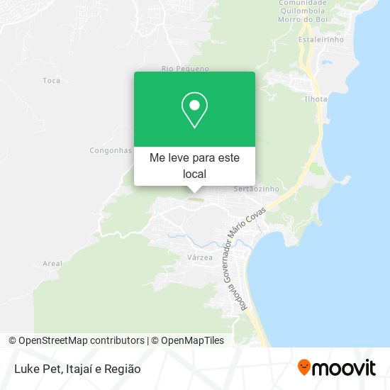 Luke Pet mapa