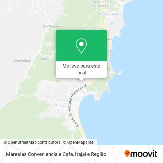 Maresias Conveniencia e Cafe mapa