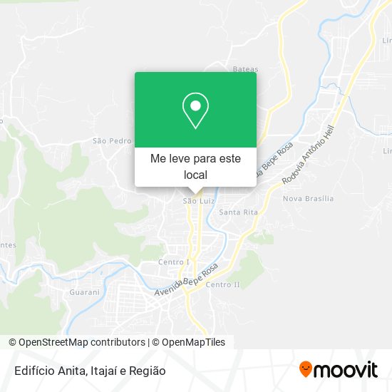 Edifício Anita mapa