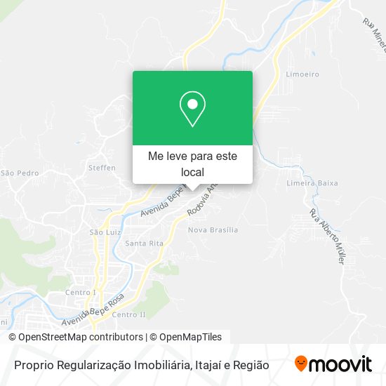Proprio Regularização Imobiliária mapa