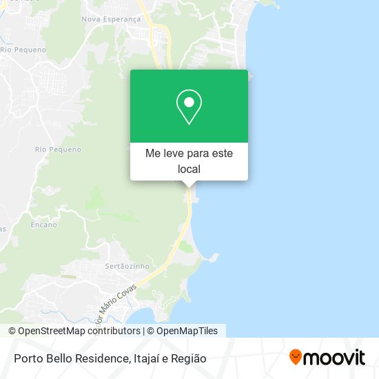 Porto Bello Residence mapa