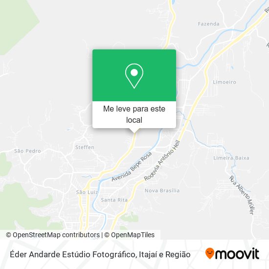 Éder Andarde Estúdio Fotográfico mapa