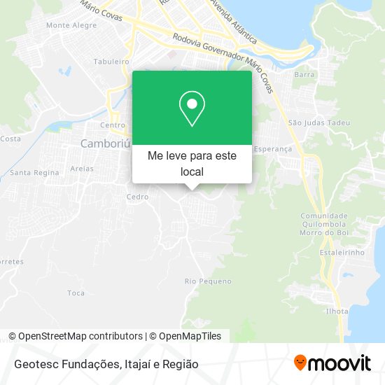 Geotesc Fundações mapa