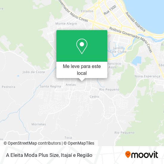 A Eleita Moda Plus Size mapa