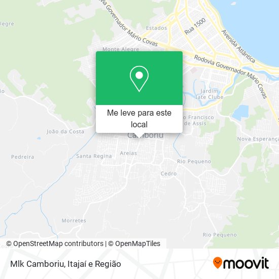 Mlk Camboriu mapa