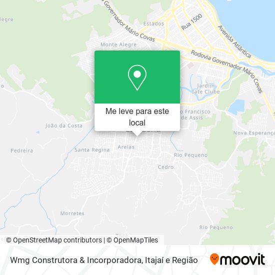Wmg Construtora & Incorporadora mapa